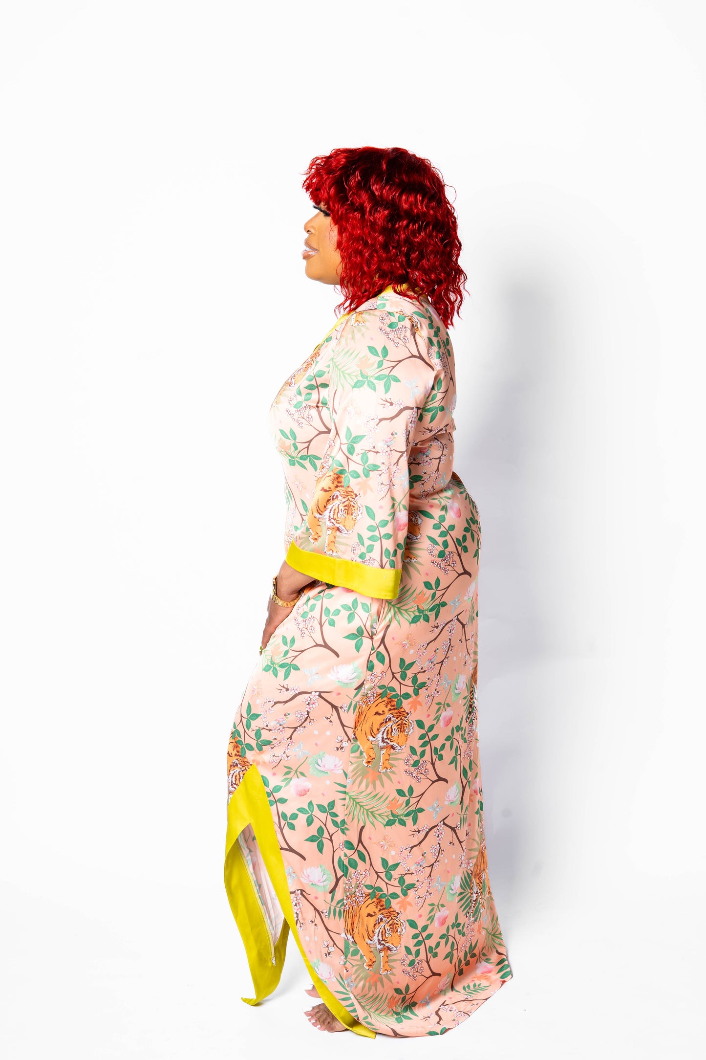 Roaring Floral Caftan