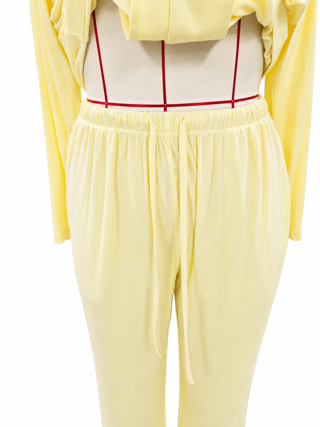 'Sade' Soft Comfy Wellness PJ Set (Pastel Yellow)